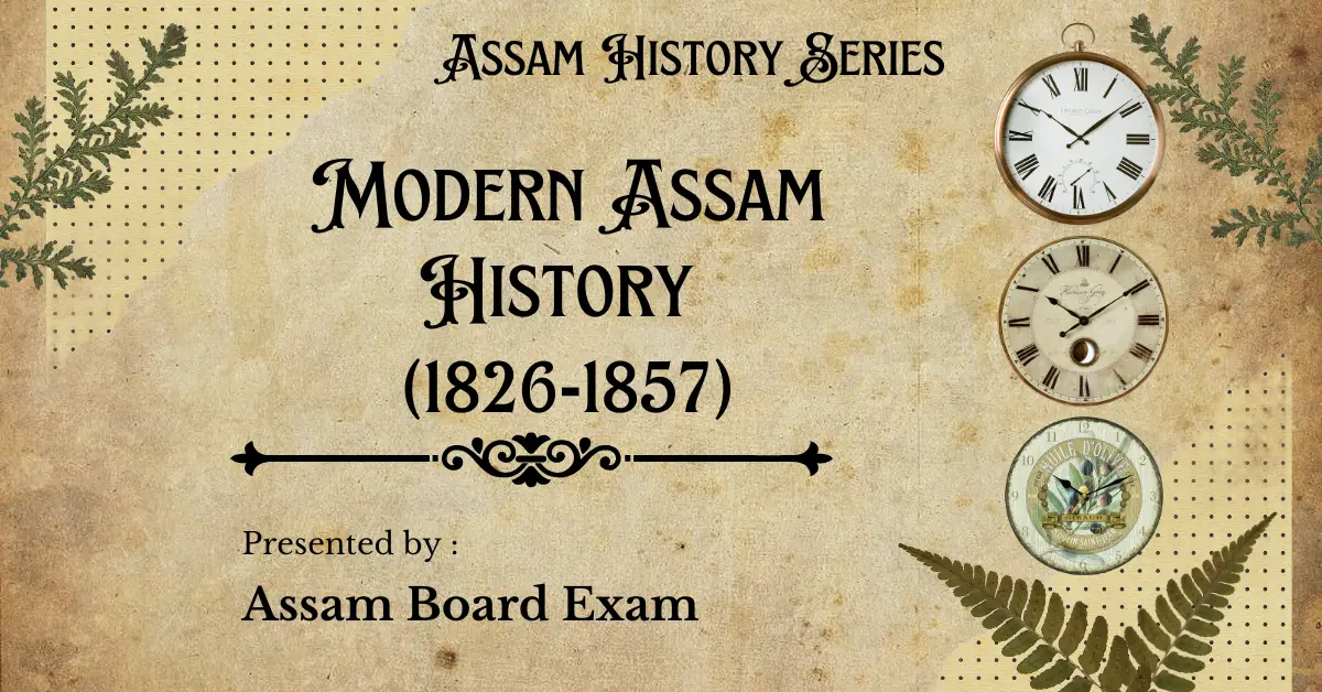 Modern Assam History